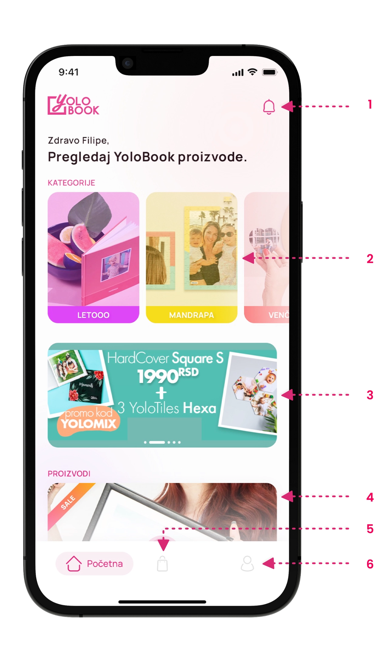 Yolobook mobile app